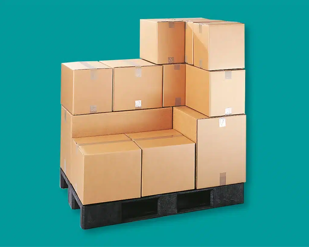 Custom Euro Pallet Boxes Macfarlane Packaging, pallet box, plastic pallet box